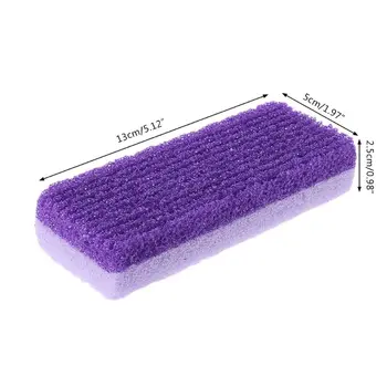 

Foot File Scrubber Pumice Stone Pedicure Tools Foot Rubbing Exfoliation Dead Skin Calluses Remover Hard Skin Cracked Heel Repair