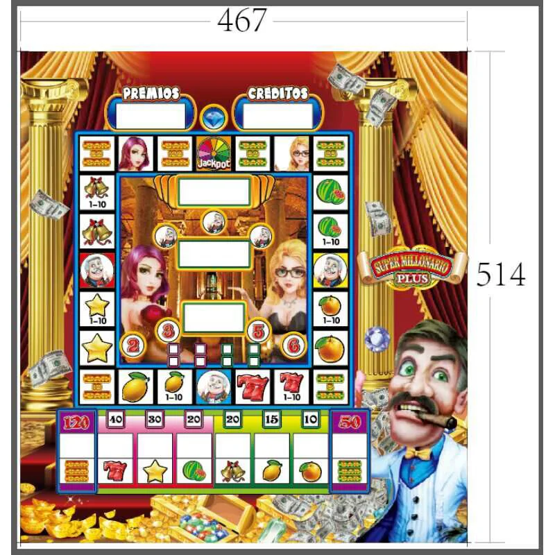 US $989.99 Coin Operated Mario Slot Machine Mario Game Board FootballTiger Arcade Casino Slot PCB with Wire Harness without Acrylic
