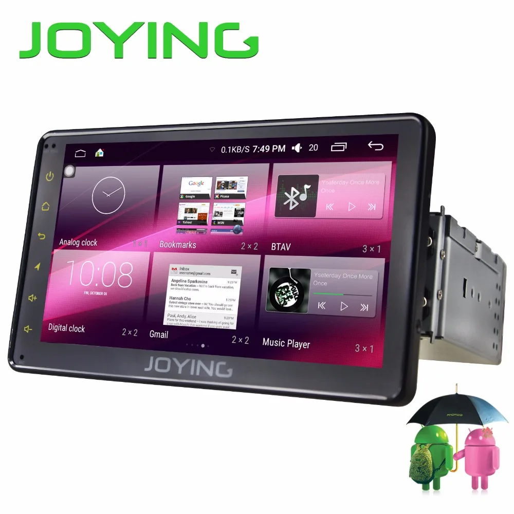 JOYING 2GB 32GB font b Android b font 6 0 Universal Single 1 DIN 7 Car