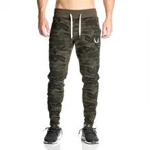 La alta calidad pantalones Gymshark hombres gasp entrenamiento culturismo ropa de camuflaje ocasional pantalones joggers pantalones de chándal flacos
