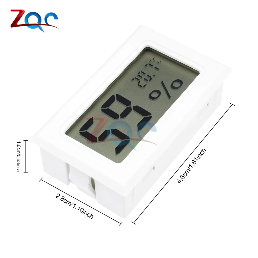 Mini Digital LCD Temperature Luftfeuchtigkeit Thermometer Hygrometer