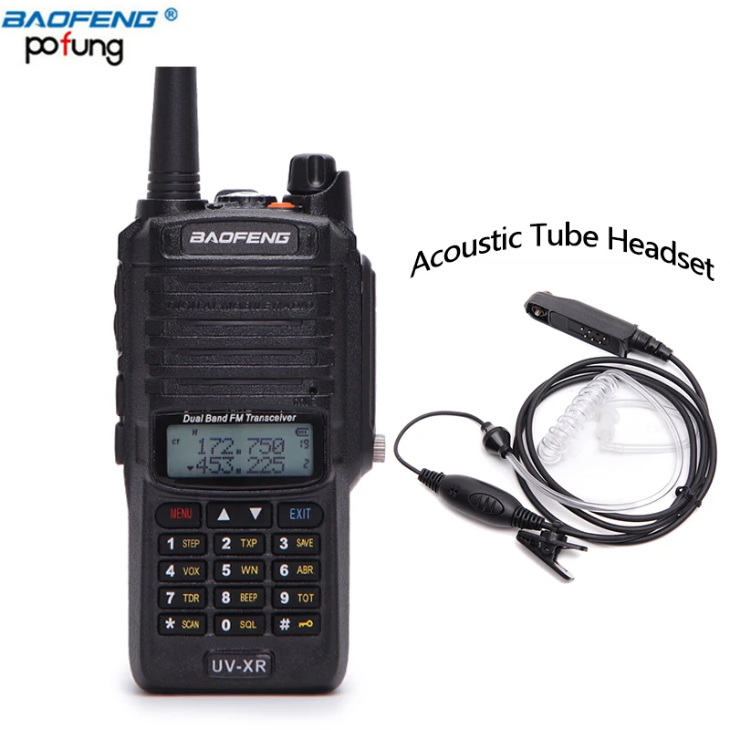 

Baofeng UV-XR 10W Powerful cb Radio set IP67 Waterproof Walkie Talkie 10KM Long Range UV-XR Two Way Radio With Acoustic headset