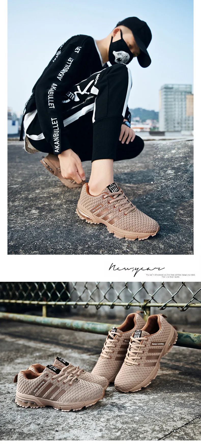 Unisex Comfortable Non-slip Outdoor Men Sneakers Trainer Shoes Women Breathable Good Quality Running Shoes Big Size 36-46 (12)