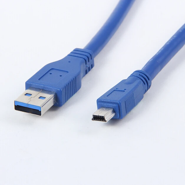 Cyberruimte rib Meander USB 3.0 A Male AM to Mini USB 3.0 Mini 10pin Male USB3.0 Cable 0.3m 0.6m 1m  1.5m 1.8m 3m 5m 1ft 2ft 3ft 5ft 6ft 10ft 3 5 Meters|cable sandisk|cable  nyloncabl - AliExpress