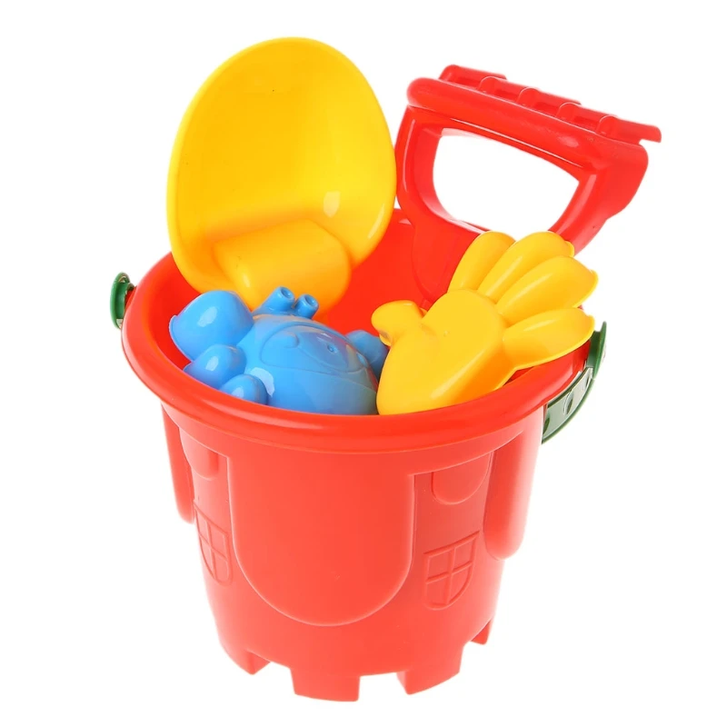 

7Pcs Sand Beach Toys Bucket Spade Shovel Rake Dune Water Tools Set For Children
