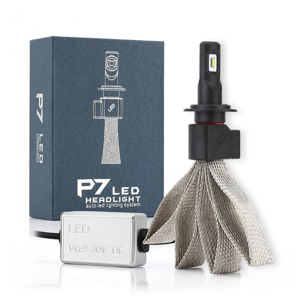 

1 Pair P7-H1 LED 6000K Dual Beam 30W 4800LM Car Headlight Dipped Beam Main Beam Foglight Sale-Seller