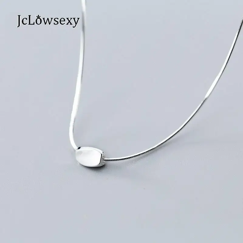JcLowsexy модное ожерелье из стерлингового серебра 925 пробы со змеиной кожей для