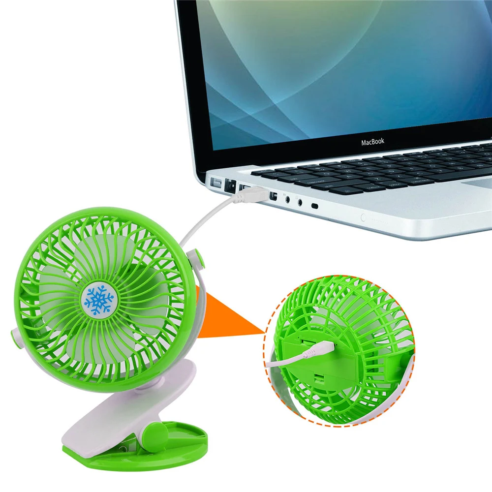 

Usb fans Adjustment USB Sb powered fan 360 Degree For desk Plastic cable Mobile phone radiator Black Yellow Pink