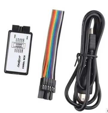 Логический анализатор хорошего качества USB Saleae 24 м 8 каналов с чипом-буфер