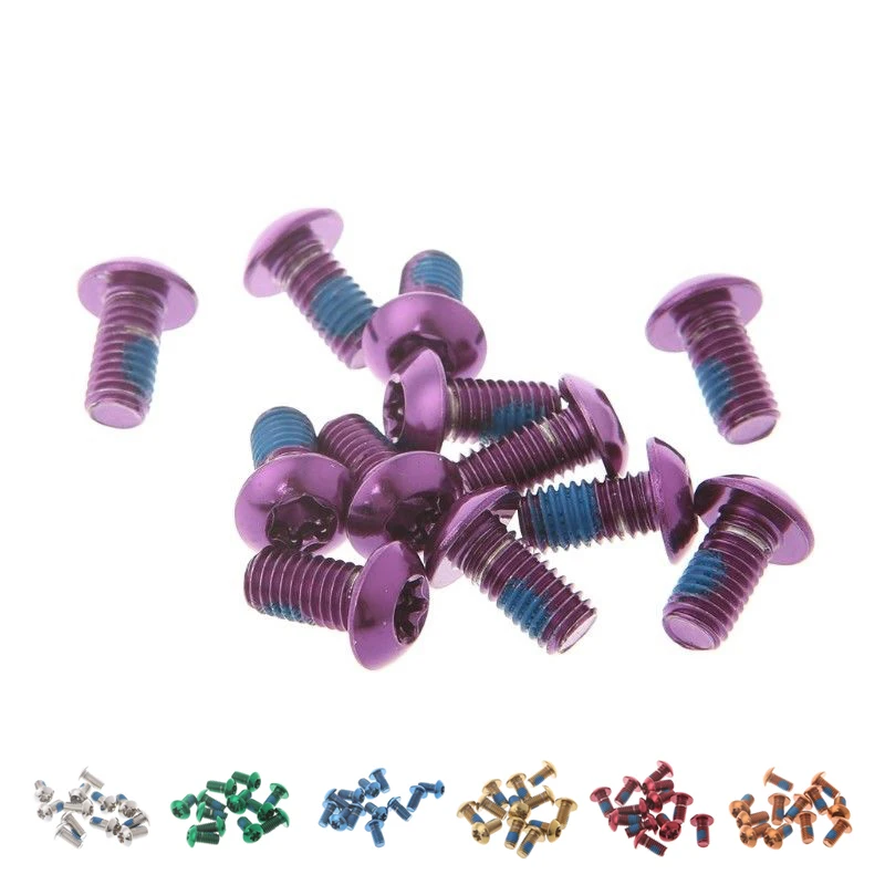 

12pcs Alloy Steel Brake Disc Screws Colorful Bolt Rotor for Bike Bicycle