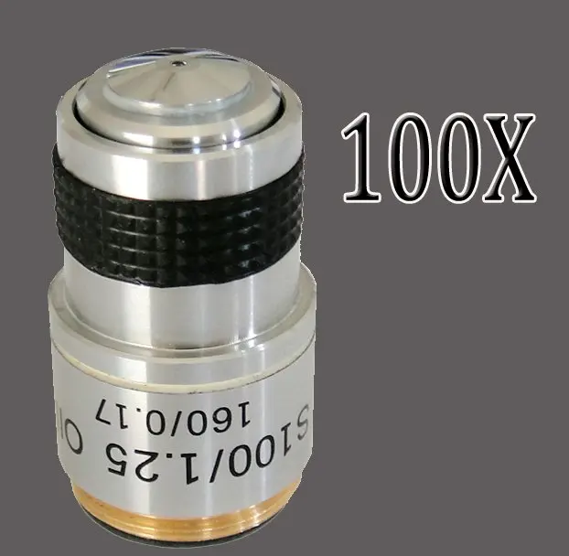 

Brand 100X Microscope Compound Oil Achromatic Objective Lens- NEW!free shipping!