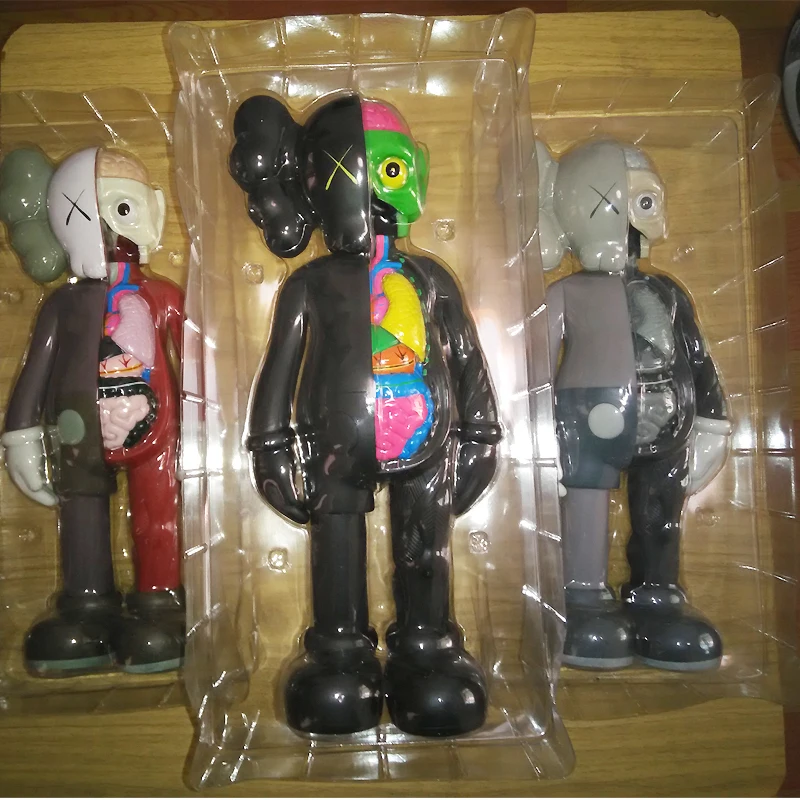 

16 Inch Originalfake KAWS Dissected Companion Figure With Printed PVC Box Fashion Packing