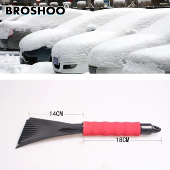 

BROSHOO Auto Accessories EVA foam handle Car snow shovel Snow Shovel Portable Ice Scraper Window Snow Mover Free shipping