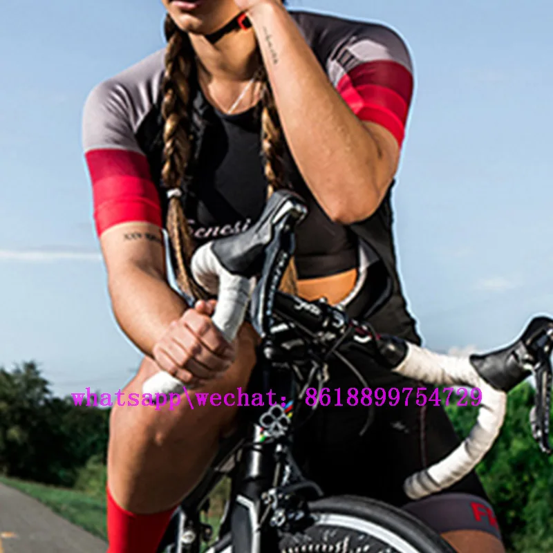 Frenesi colombia Cali ropa ciclismo mujer Маутейн велосипедная одежда skinsuit speedsuit дышащая велосипедная Джерси костюм купальник - Цвет: suits