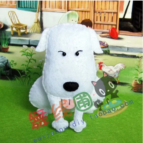 One Piece animal Felt kit Non-woven cloth Craft DIY Sewing set Felt Handwork Material DIY needlework supplies