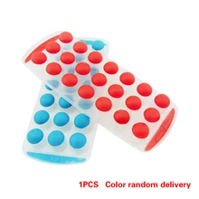 21 шары горошек Пластик силиконовый лед Fusion плесень Куб решетки льда решений коробка Кухня Пособия по кулинарии инструмент