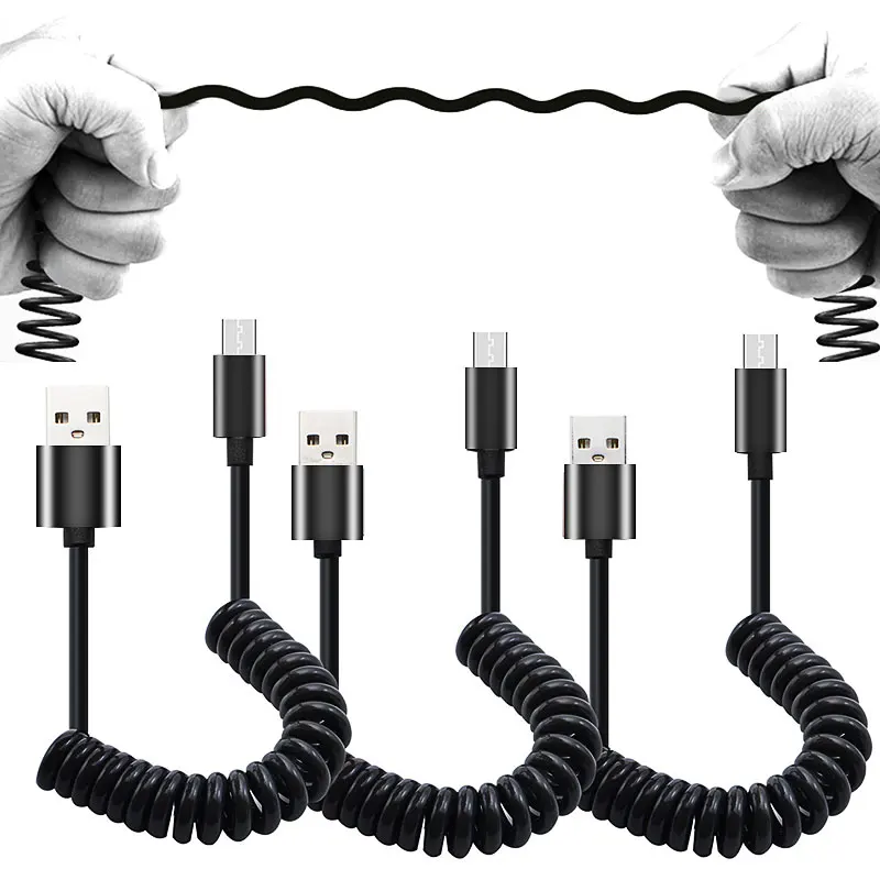 Гибкий эластичный Micro USB кабель для быстрой зарядки 2 А|Зарядные устройства| |