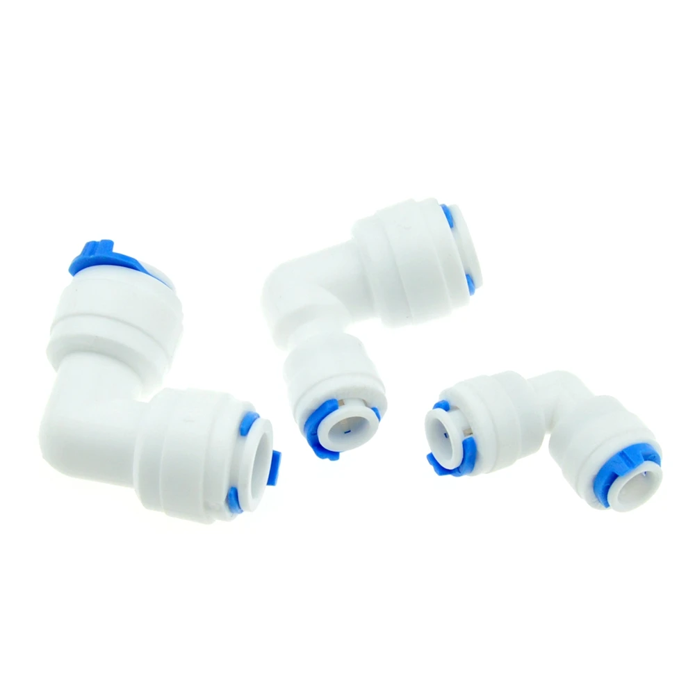 RO фитинг для труб 1/4 &quot3/8&quot OD соединение шланга обратного осмоса пластиковое