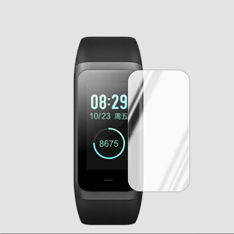 Мягкая прозрачная защитная пленка из ТПУ Для Xiaomi Midong Huami Amazfit Cor 2 band2 полноэкранная