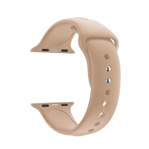 Ремешок EIMO для Apple Watch Band 44 мм 4 Iwatch band 42 мм 38 мм 40 мм спортивный силиконовый браслет на запястье ремешок для часов аксессуары - Цвет ремешка: walnut