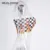 checkerboard tube top
