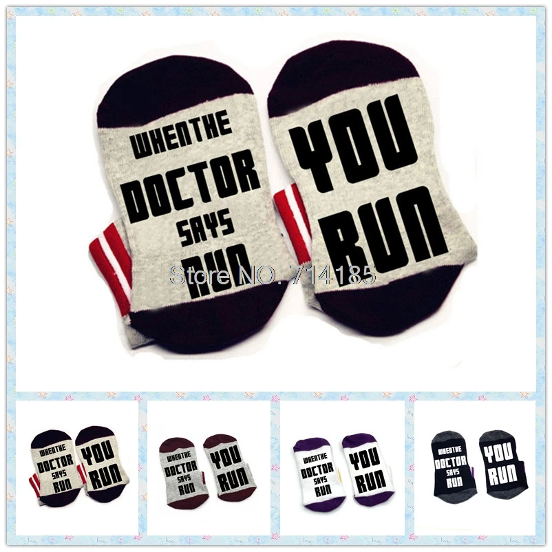 When Doctor Says You Socks Doctor Who Sock Comfortable Cotton Men