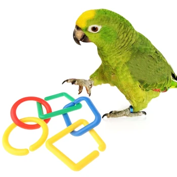 

Parrot Pet Hanging Toy Suspension Bridge Chewing Toys Bird Swings Cage Sticks