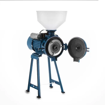 

VEVOR 2200W Electric Animal Poultry Feed Mill Wet Dry Grinder Corn Grain Rice Wheat Easy to use and portable Blue