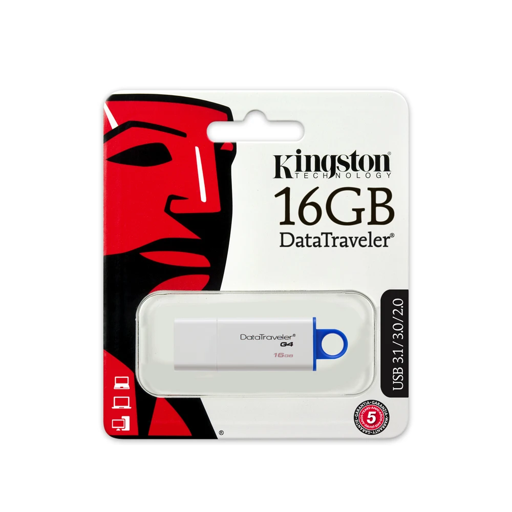 Kingston флеш накопитель USB 3 0 ручка 16 ГБ 32 64 Гб 128 цветная высокоскоростная Флешка