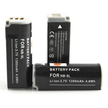 DSTE 3 шт NB-9L NB9L Перезаряжаемые Батарея для Canon IXUS 1000HS IXY 50 S POWERSHOT N2 SD4500 является Камера