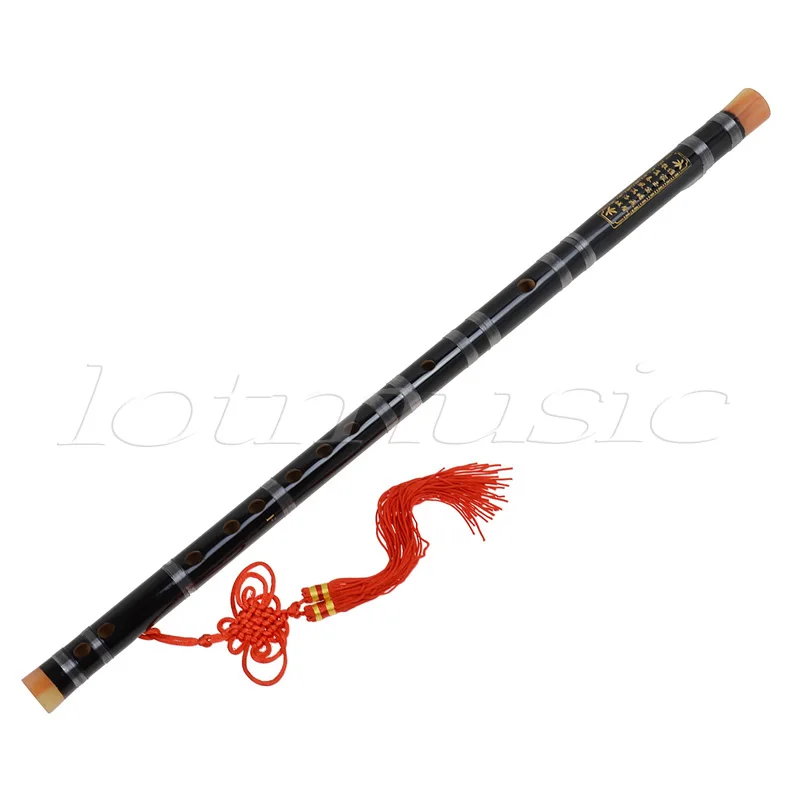 Kmise черная краска традиционная китайская бамбуковая флейта Dizi F ключ музыкальный инструмент