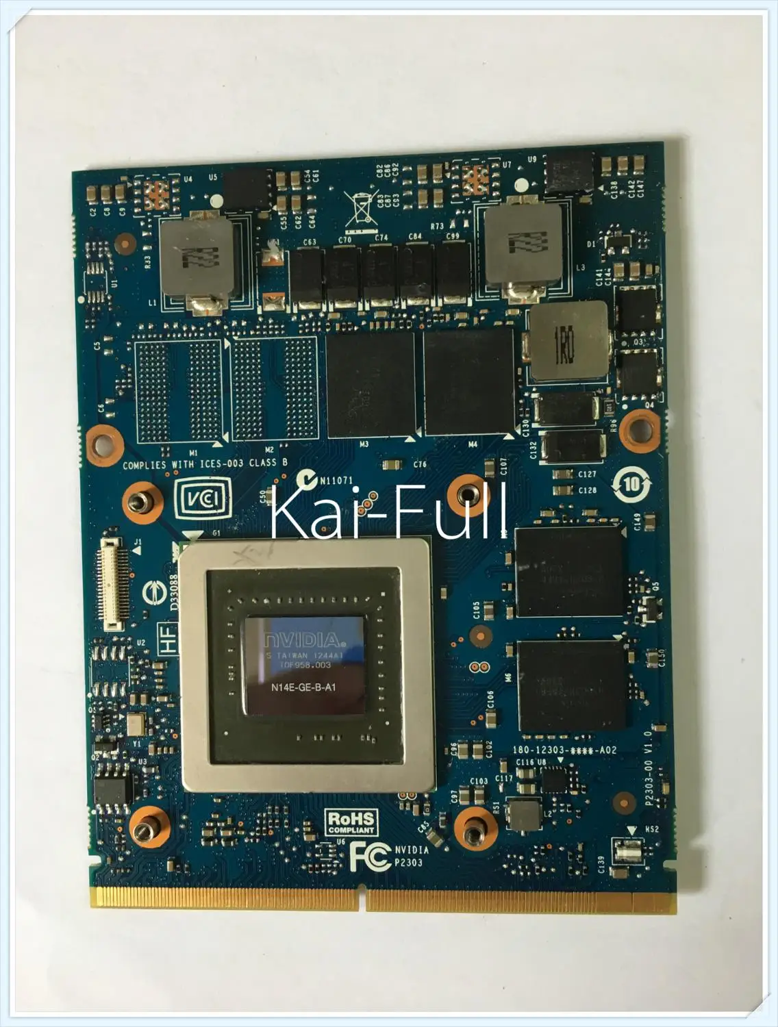 

GTX765M N14E-GE-B-A1 GTX 765M 2G MXM Graphics Video Card For M17X R3 R4 R5 R6 M15X M18X R2