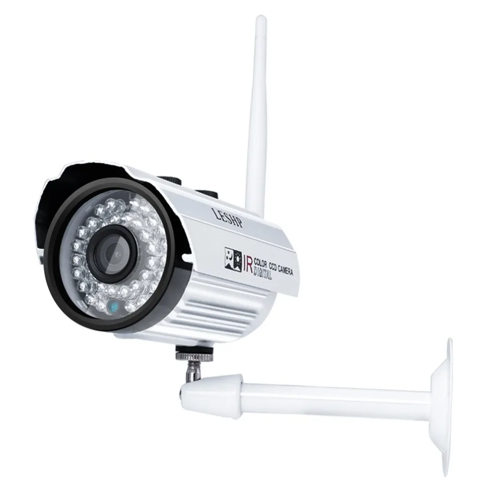 

Color CCD IP Camera 1080P 2.0 Megapixel Progressive CMOS Sensor 36pcs IR LED With WIFI
