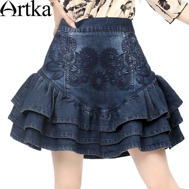 Online Buy Wholesale denim skirts from China denim skirts Wholesalers
