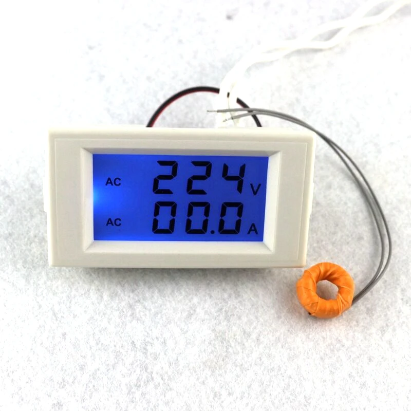 Digital AC 50A 100 300V voltmeter ammeter Volt Amp Panel Meter Voltage