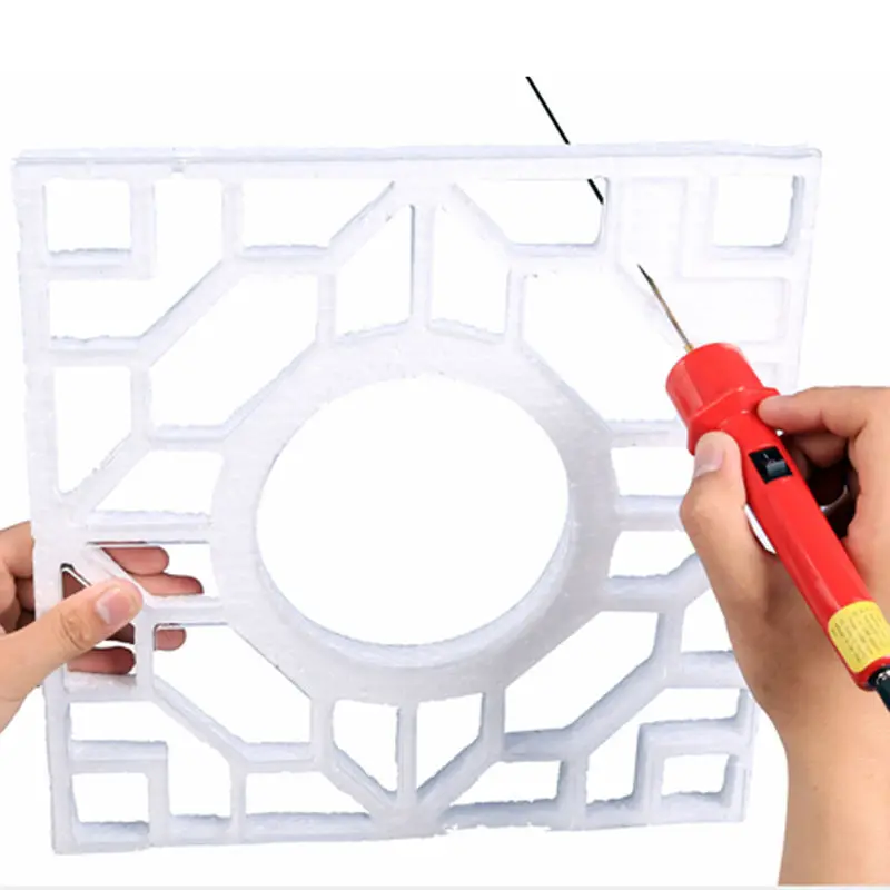 

1Pc 10CM Craft Hot Knife Styrofoam Cutter Pen CUTS FOAM, KT Board WAX Cutting +All copper Electronic Voltage Transformer Adaptor