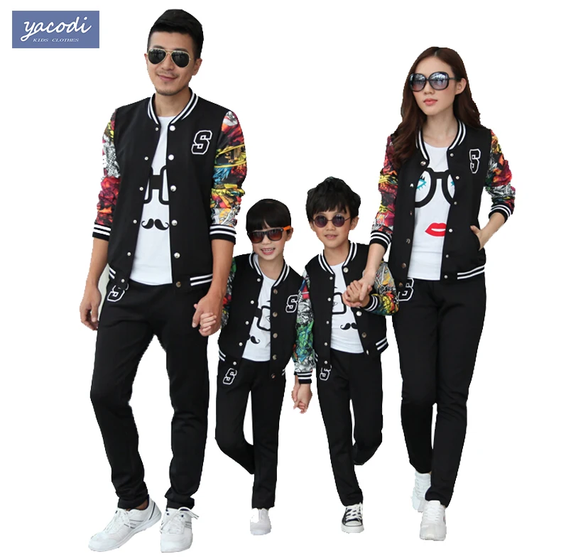 Family Clothes | 2017 autumn family matching clothes cute fashion sport Family Clothes | 2017 autumn family matching clothes cute fashion sport