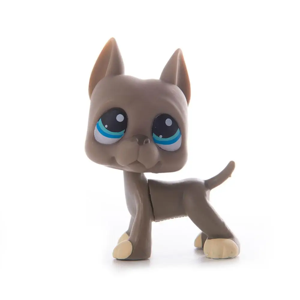

LPS Pet Shop Cute Short Hair Cat Toys Great Dane Collie Dogs PVC Action Stand Figure Toys Cosplay Dolls Model Toy Gifts For Kids
