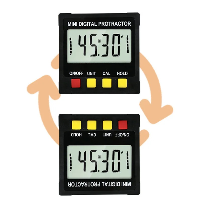 Цифровой уровень транспортир Инклинометр Магнитный уровень угол углового метра Finder Level Box Цифровой угловой датчик Кори инструмент