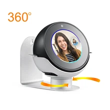 Gosear Регулируемая вращающаяся стойка 360 градусов Алюминиевый сплав настенный держатель для телефона для Amazon Echo Spot аксессуары