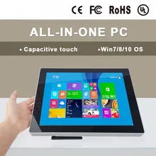 Full hd 1080p video player 12 inch all in one industrial computer / pos machine