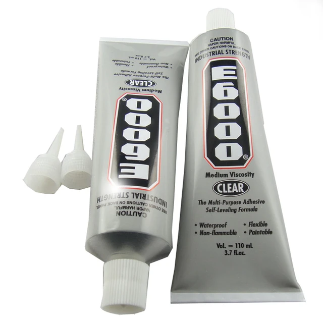 E-6000 Glue Clear Tube, DIY Crafts, Glue for Craft, Multi Purpose Glue, Transparent