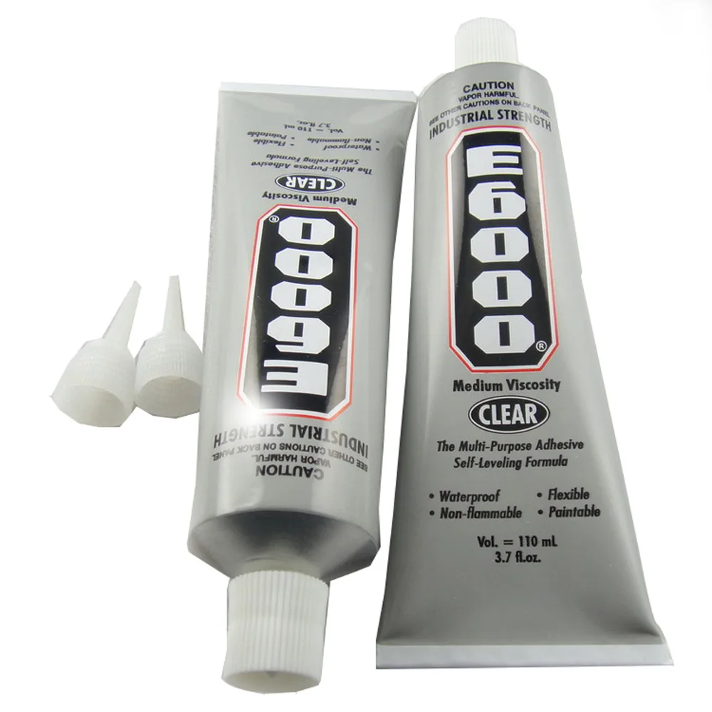 E-6000 Glue Clear Tube, Adhesive for Crafts, Glue for Craft, Multi  Purpose Glue, Transparent