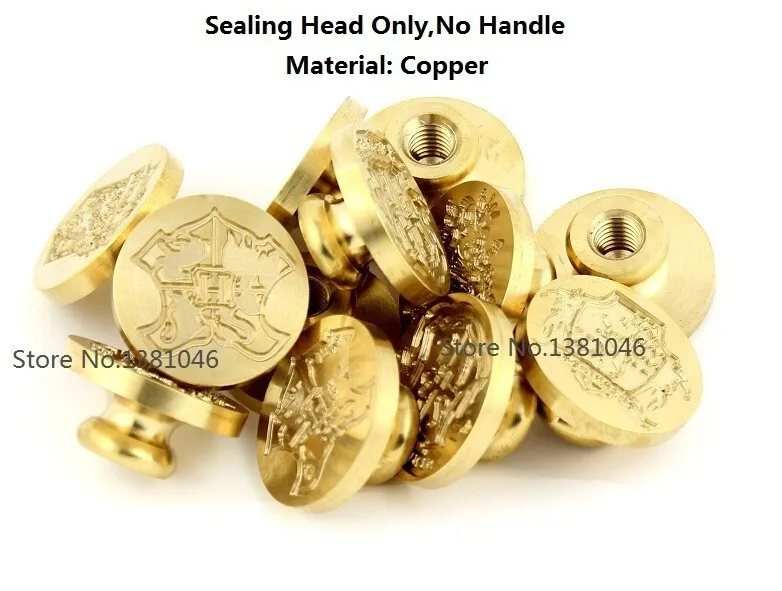 

Vintage Classic Wax Seal Brass Stamp Sealing Head Hogwarts Badge