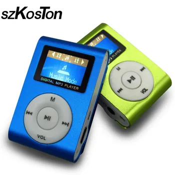 

Sport MP3 Player with LCD Screen/Metal Mini Clip Metal Multicolor Portable MP3 Music Player with Micro TF/SD Card Slot