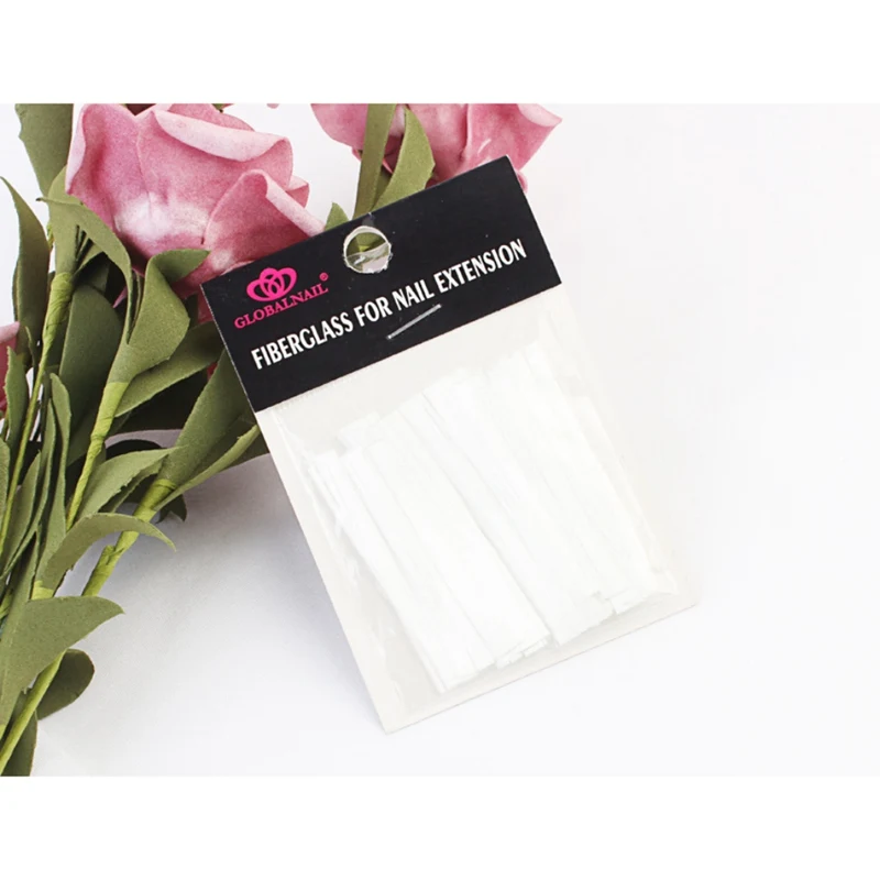 10 шт. наращивание ногтей Fibernails Fiberglas для гвоздь акриловые наконечники стекловолокно для ногтей шелковое наращивание для маникюра инструмент