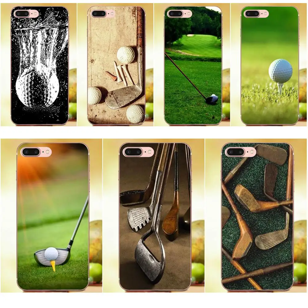 Мягкий чехол из ТПУ для Sony Xperia Z Z1 Z2 Z3 Z4 Z5 compact Mini M2 M4 M5 T3 E3 E5 XA XA1 XZ Premium Play Golf Ball |