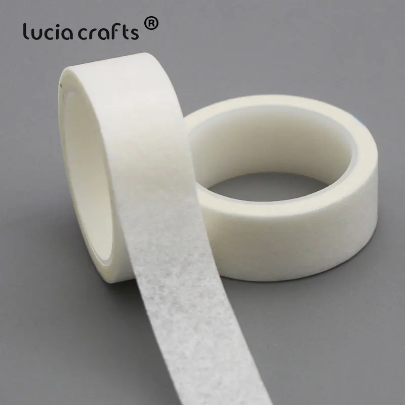 Клейкая лента Lucia Crafts 5 ярдов/партия войлочная 12 мм|diy felt|fabric craftfelt lot |