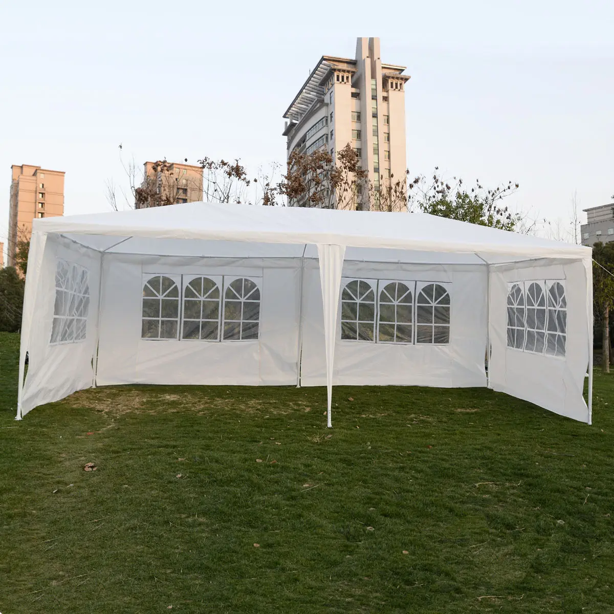 Goplus открытый навес 10 'X20 ' вечерние свадебные палатки садовые патио Gazebo
