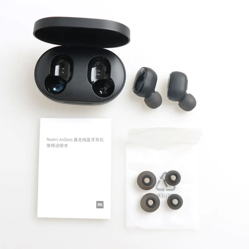 Xiaomi Redmi Airdots TWS Bluetooth 5 0 наушники стерео беспроводной Активный шумоподавление с